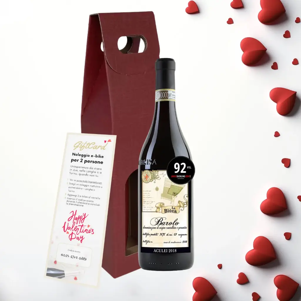 [Giftbox_barolo_sanvalentino] Barolo & E-bike Experience per 2