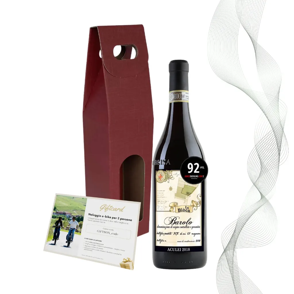 [Giftbox_barolo] Barolo & E-bike Experience per 2